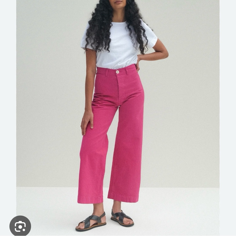 Jesse Kamm sailor pant dragonfruit. size 6